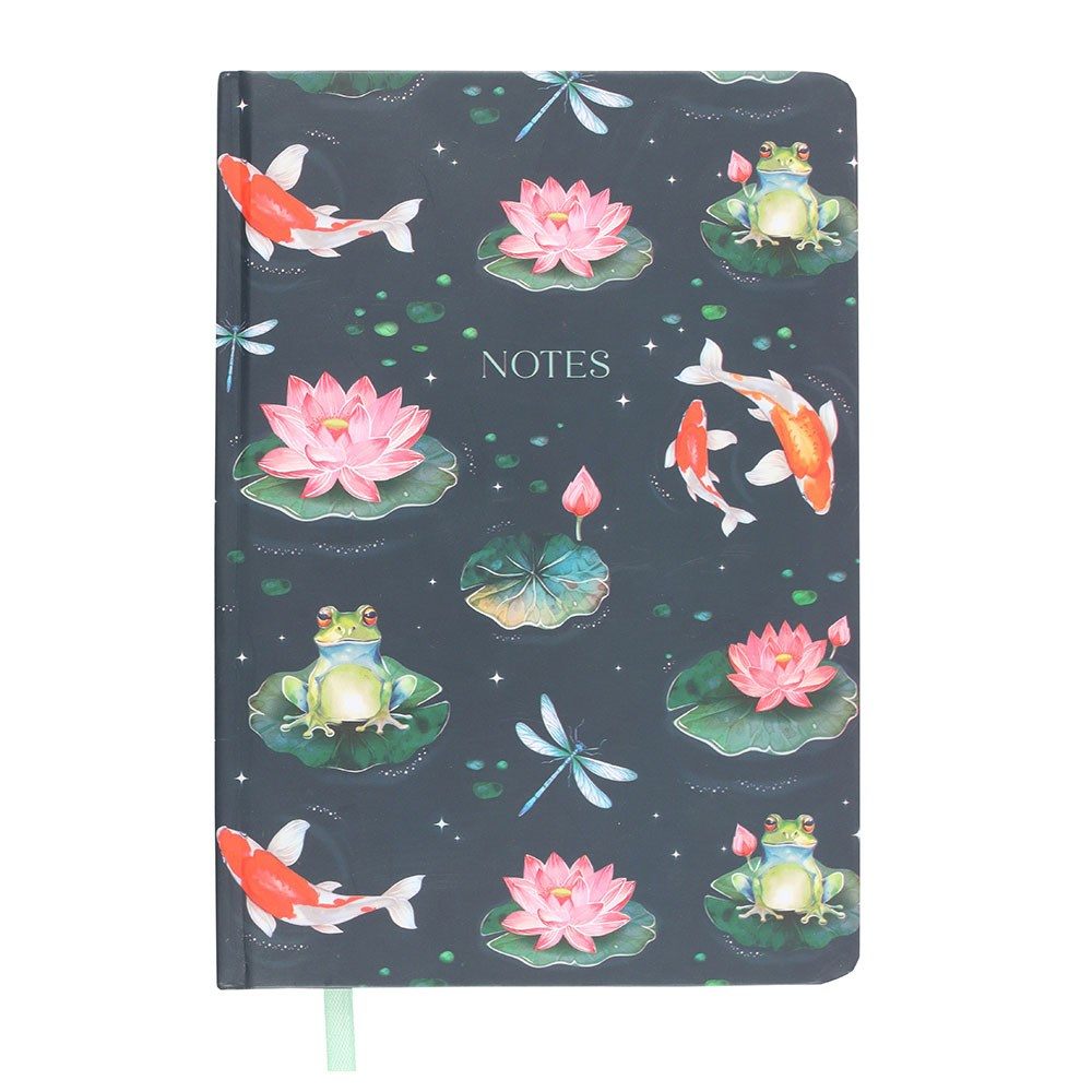 Something Different - Pond Print A5 Notitieboek - Multicolours